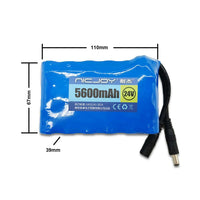 24V 5600mAh Paquet de Batterie au Lithium Rechargeable (Modèle 0010208)