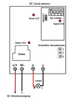 5KM Émetteur Récepteur Interrupteur Sans Fil Longue Portée 1 Voie Sortie en CC (Modèle 0020114)