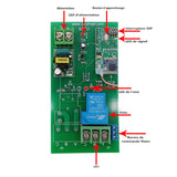 Interrupteur automatique pour pompe à eau avec télécommande / Déclenché par contacts sec no (Modèle 0020520)