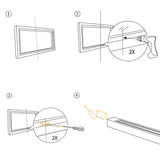 Ouvre-fenêtre à chaîne électrique pouvant connecté à un capteur de pluie pour la fermeture automatique des vitres