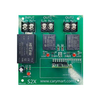 Interrupteur Recepteur Radio Avec Sortie CA 220V et 4 Modes Contrôle (Modèle 0020397)