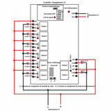 Kit Interrupteur Sans Fil Longue Distance 8 Voies Sortie Contact Sec Radio (Modèle 0020055)