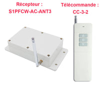 Kit radiocommande longue portée pour moteur CA haute puissance