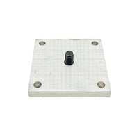 Support de plaque plate carrée fixe à tête pour vérin électrique B (Modèle 0043073)