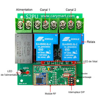 Télécommande universelle portail electrique longue portée 5KM avec technologie LORA (Modèle 0020107)