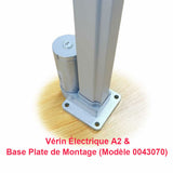 Vérin électrique 1000N 100kg course 700MM actionneur linéaire avec potentiomètre intégré (Modèle 0041673)