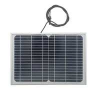 18V 10W Mini Panneau Solaire en Silicium Monocristallin (Modèle 0010206)