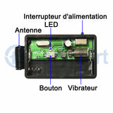 Mini vibrateur télécommande Sans Fil Vibration un à plusieurs 433MHz (Modèle 0020117)