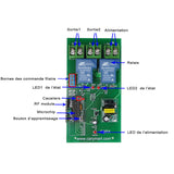 Interrupteur Sans Fil Étanche Avec 2 Canaux 220V 30A Entrée Sortie (Modèle 0020048)
