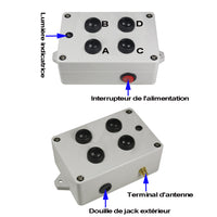 5000M Distance La Plus Eloignée RF Télécommande Rétroaction 4 Bouton (Modèle 0021066)