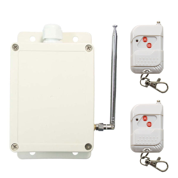 Kit Interrupteur Télécommande Sans Fil CC 12V 24V 2 Canaux pour Action –  Magasin des vérins électriques