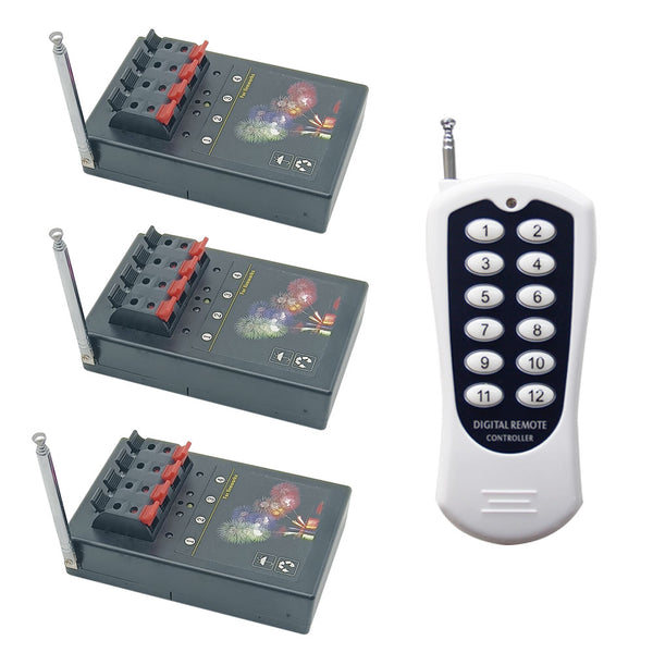 Système Télécommande Allumage de Feux d'Artifice 4 Canaux / Contrôleur –  Magasin d'interrupteurs sans fil