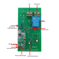 Récepteur Sans Fil Étanche RF Longue Distance de 5000M Avec Sortie d'Alimentation CC Haute Puissance 30A (modèle 0020112)