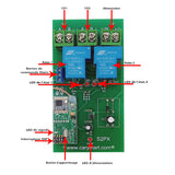 2 Canaux 5000M Sortie d'Alimentation CC Haute Puissance 30A RF Récepteur Sans Fil Avec Fonction de Télécommande et de Étanche (modèle 0020113)